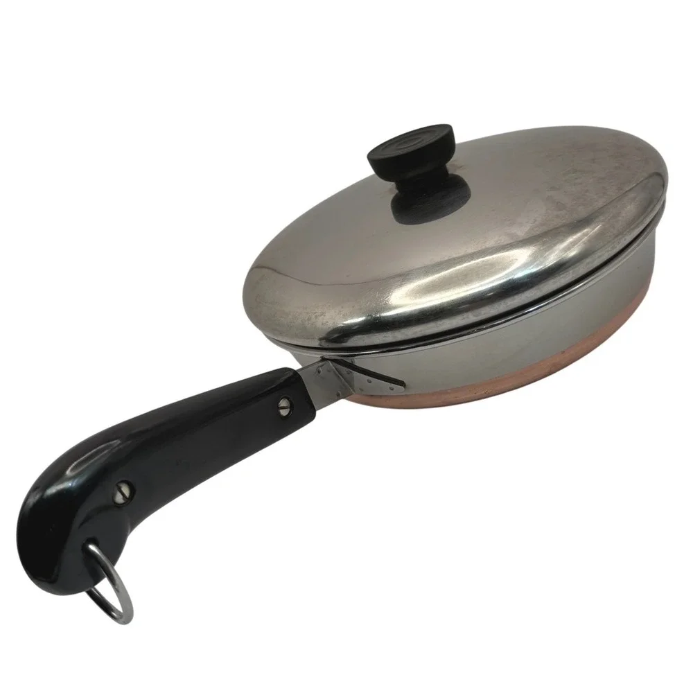 Vintage Revere Ware Double Ring 8
